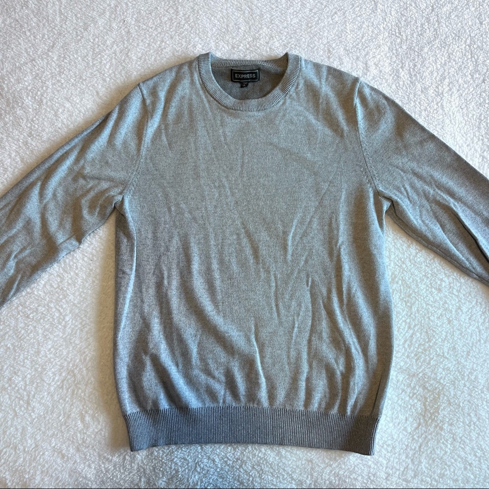 Express Men’s Grey Sweater